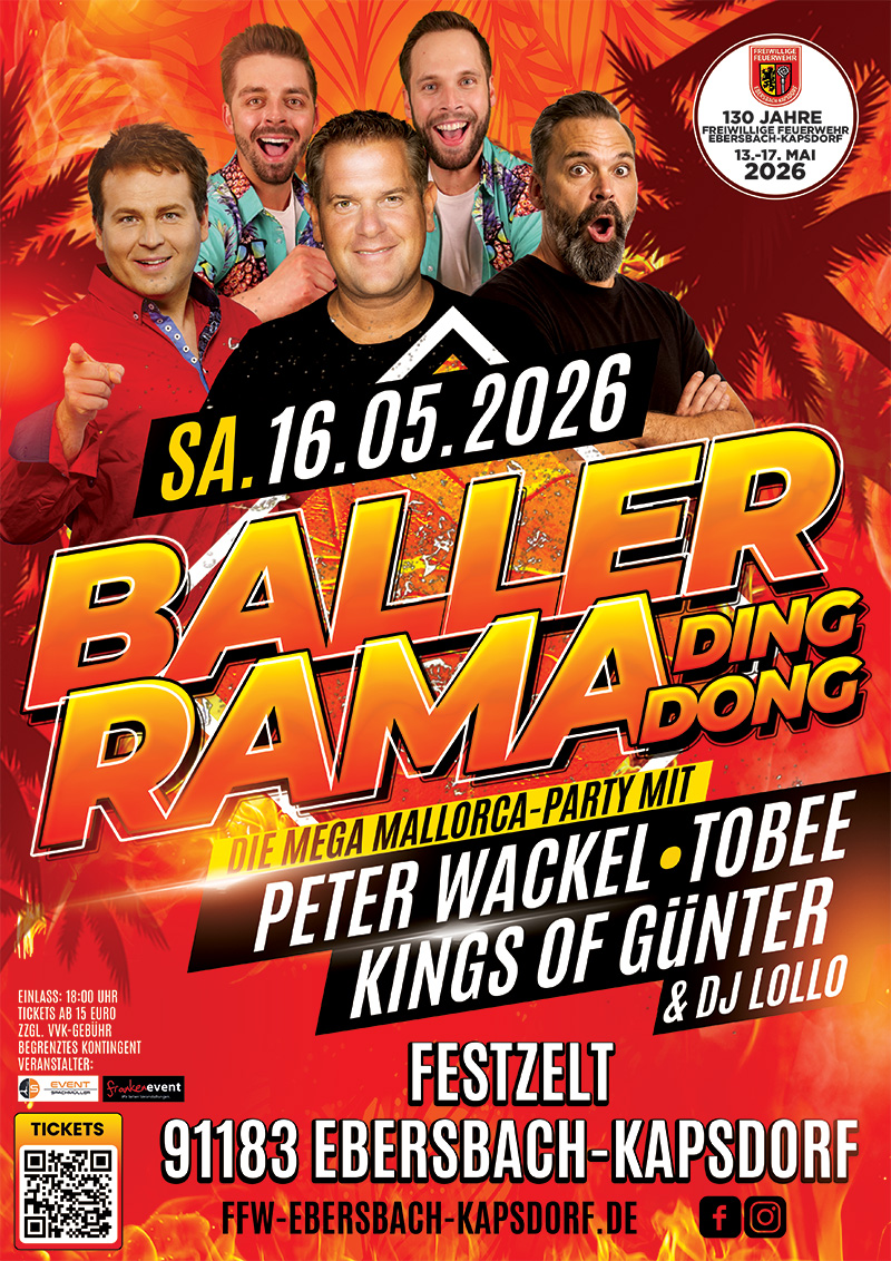 baller rama ding dong mallorca party ffw ebersbach kapsdorf